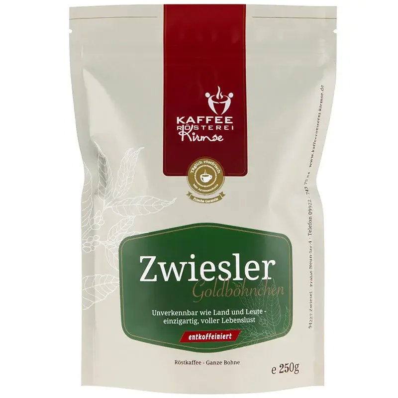 Kaffee Zwiesler Goldböhnchen entkoffeiniert 250g