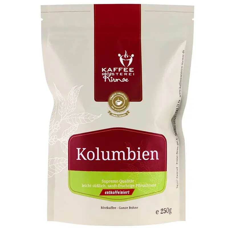 Kaffee Kolumbien entkoffeiniert 250g